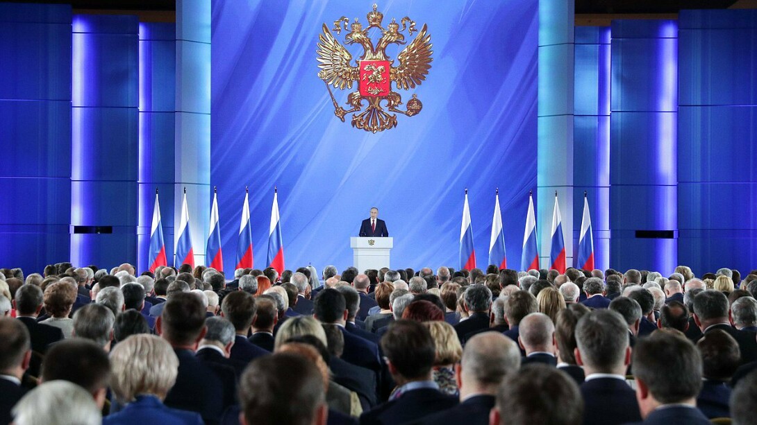 Putin discursa, 21/Fev/23.