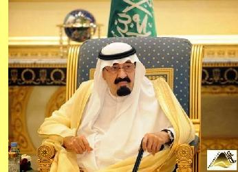 Abdullah, rei da Ar�bia Saudita.