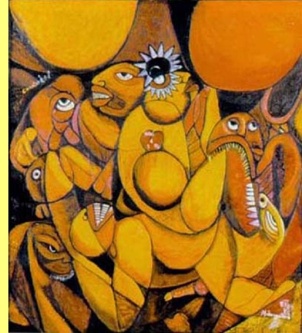 Quadro de Malangatana, 1983.