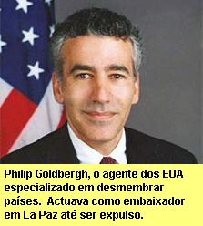 Philip Goldbergh, o embaixador expulso.