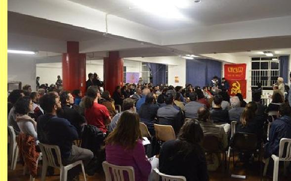 Reuni�o que aprovou a 'Carta de S. Paulo'.