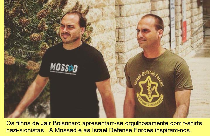 Filhos de Bolsonaro.