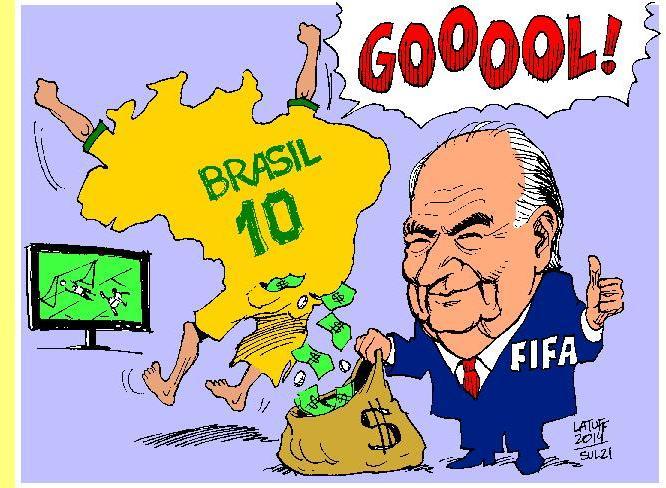 Cartoon de Latuff.