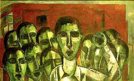 'Greve', de Lasar Segall, 1956.
