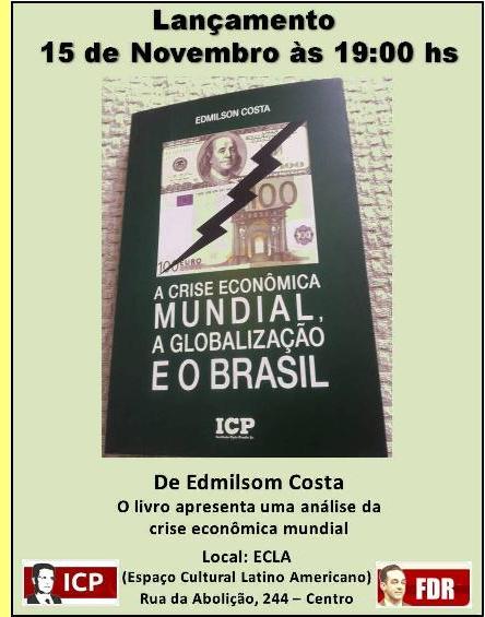 Capa do livro a ser lanado dia 15.
