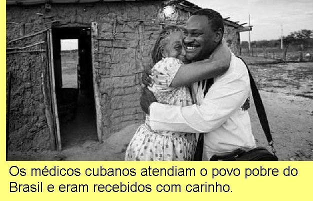 M�dico cubano no Brasil.