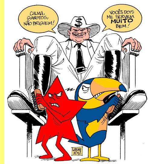 Cartoon de Latuff.