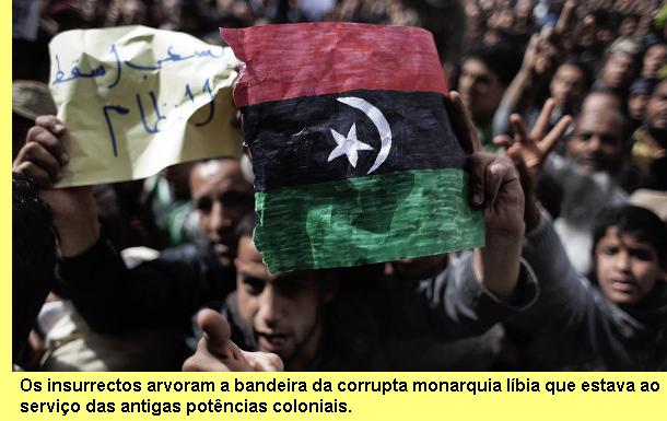 Bandeira da antiga monarquia l�bia.