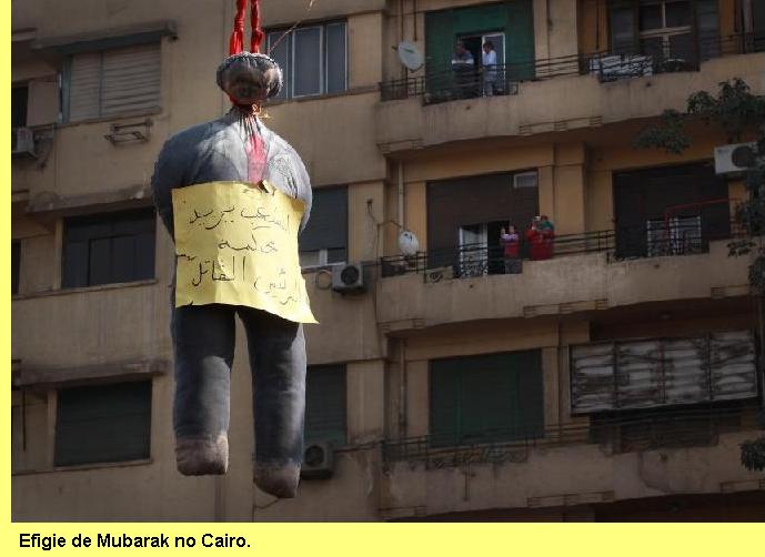 Ef�gie de Mubarak.
