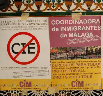 O CIE � o respons�vel pelos campos de internamento dos imigrantes que conseguem chegar vivos � Espanha.