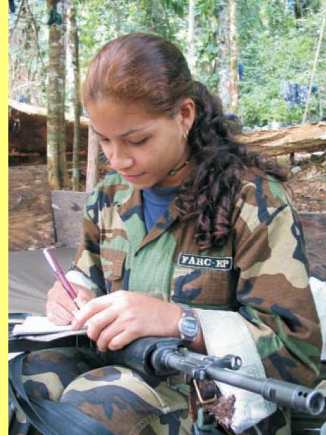 O descanso da combatente.