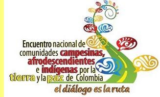 Encontro Nacional de Comunidades Camponesas, Afrodescendentes e Ind�gemas pela Terra e a Paz na Col�mbia, Barrancabermeja, 12-14/Agosto/2011.