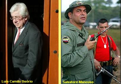 O para-militar e o para-embaixador.