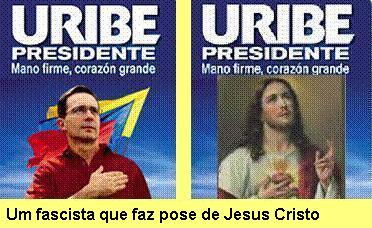 Uribe em pose eleitoral