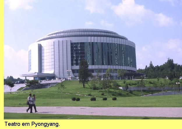 Teatro em Pyonyang.