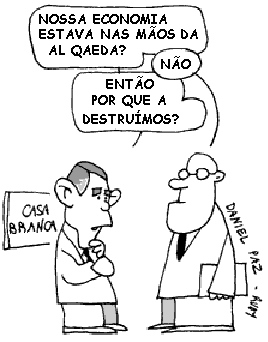 Cartoon de Daniel Paz e Rudy.