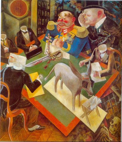 Quadro de George Grosz.