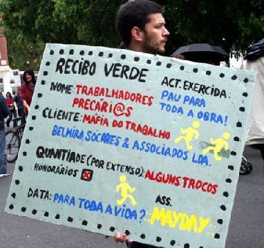 Trabalhador prec�rio.