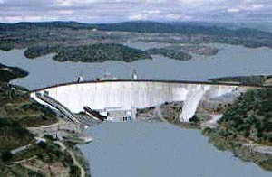 Barragem de Alqueva.