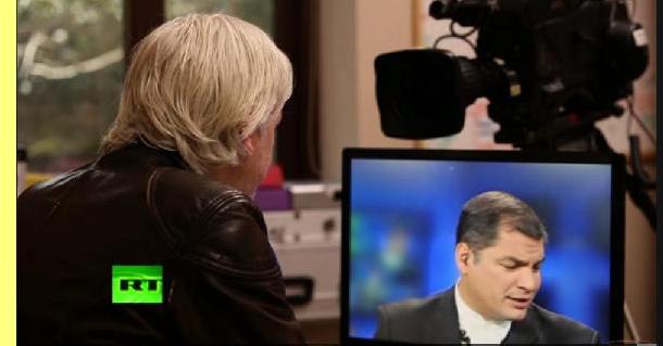 Entrevista ao presidente Rafael Correa.