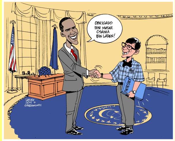 Cartoon de Latuff.
