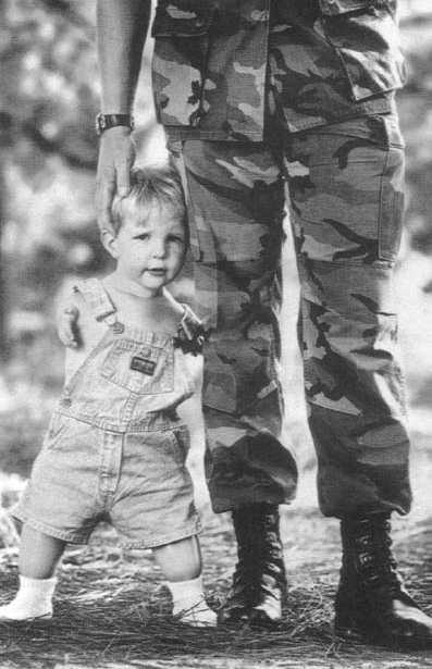 Filho de um veterano de guerra americano.