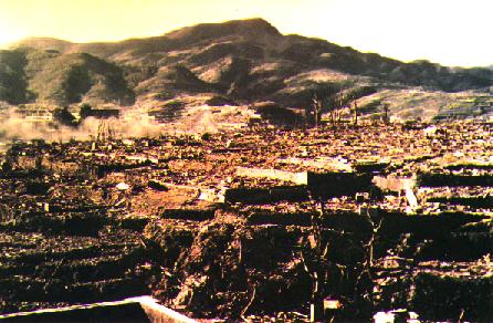 Hiroshima ap�s a bomba.