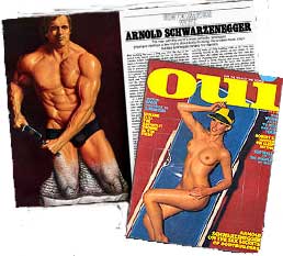 Clique na imagem para ler uma entrevista dele � revista 'Oui'. Ap�s a elei��o do cavalheiro, os editores da 'Oui' resolveram censurar esta entrevista.