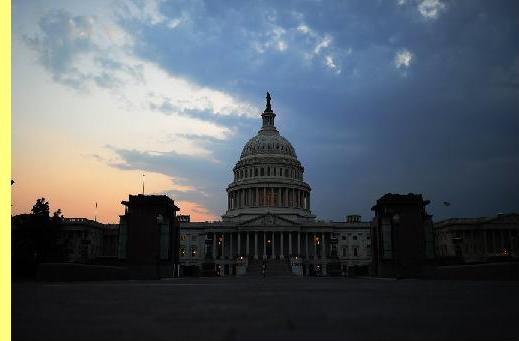 Crep�sculo em Washington.