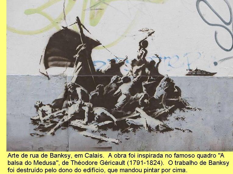 Obra de Banksy.