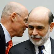 Paulson e Bernanke.