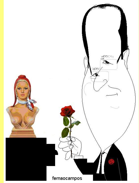 Cartoon de Fern�o Campos.