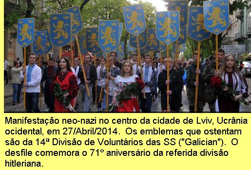 Neo-nazis na Ucr�nia.