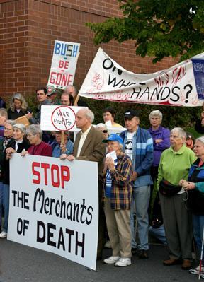 Travar os mercadores da morte.