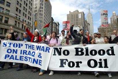 Manifesta��o em Nova York dia 30 de Mar�o.