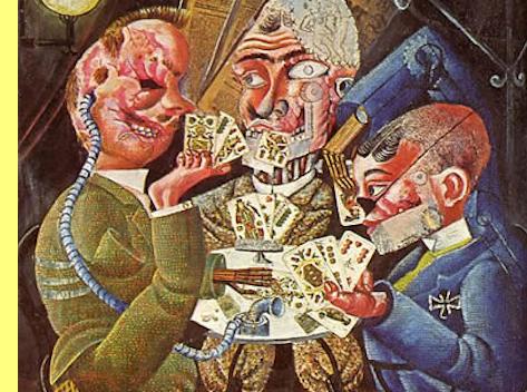 Otto Dix, 'A rep�blica de Weimar'.