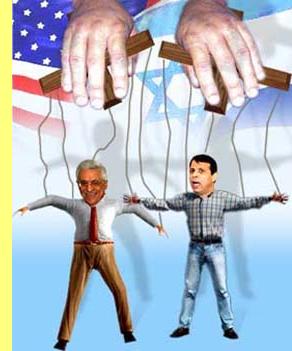 Abbas e Dahlan, as marionetes.