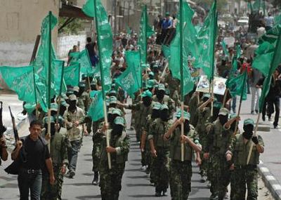Manifestao do Hamas.