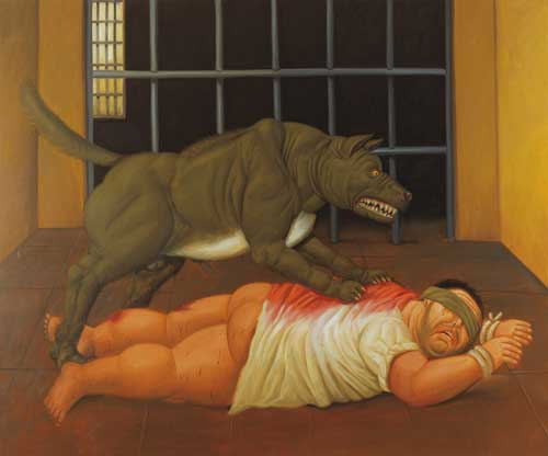 'Abu Ghraib', de Fernando Botero.