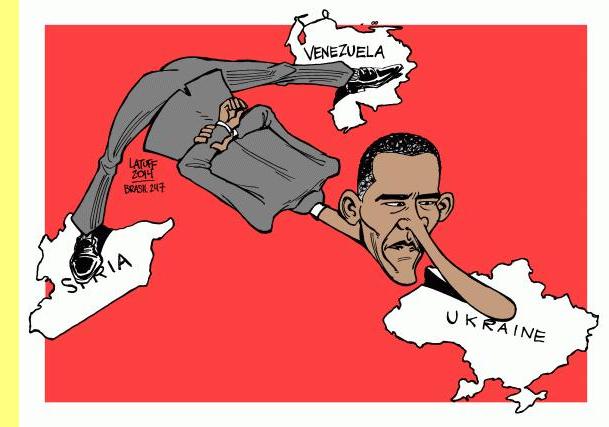 Cartoon de Latuff.