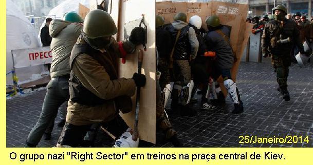 A prepara��o para o golpe.