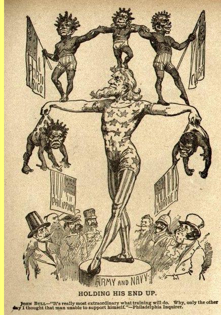 Cartoon de 1899.