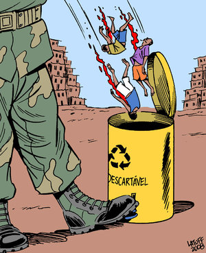 Cartoon de Latuff.