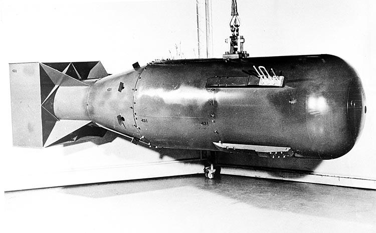 'Little Boy', a primeira bomba at�mica.