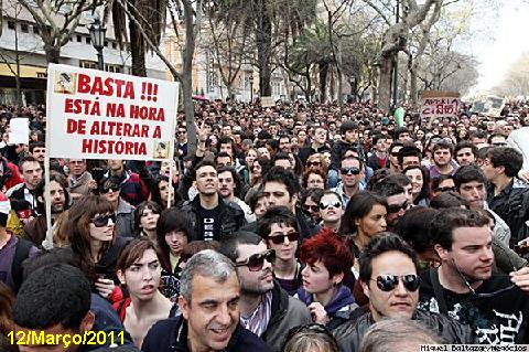 Na Av. da Liberdade, Lisboa.