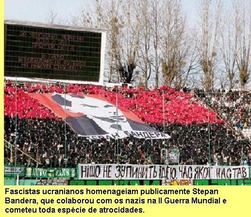 Homenagem a Stepan Bandera.
