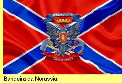 Bandeira da Novorussia.