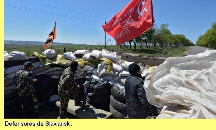 Defensores de Slaviansk.