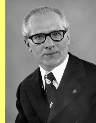 Erich Honecker.
