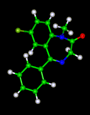 mol�cula de Valium